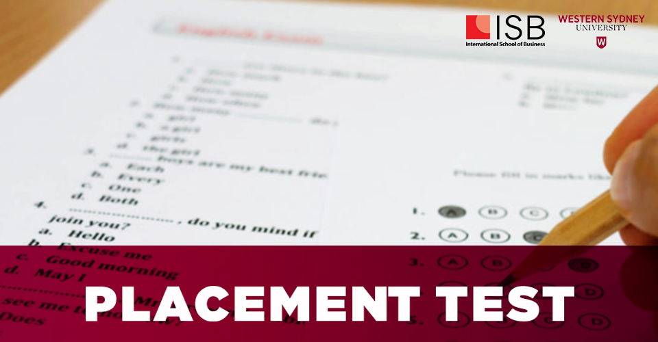 Viện ISB _ Placement Test