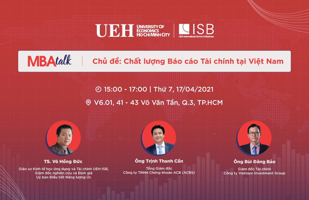 MBA Talk #4: Chất lượng Báo cáo Tài chính tại Việt Nam