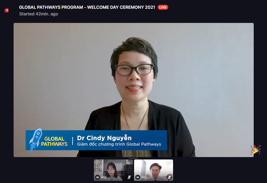 TIến sĩ Cindy Nguyễn - Giám đốc Global Pathways