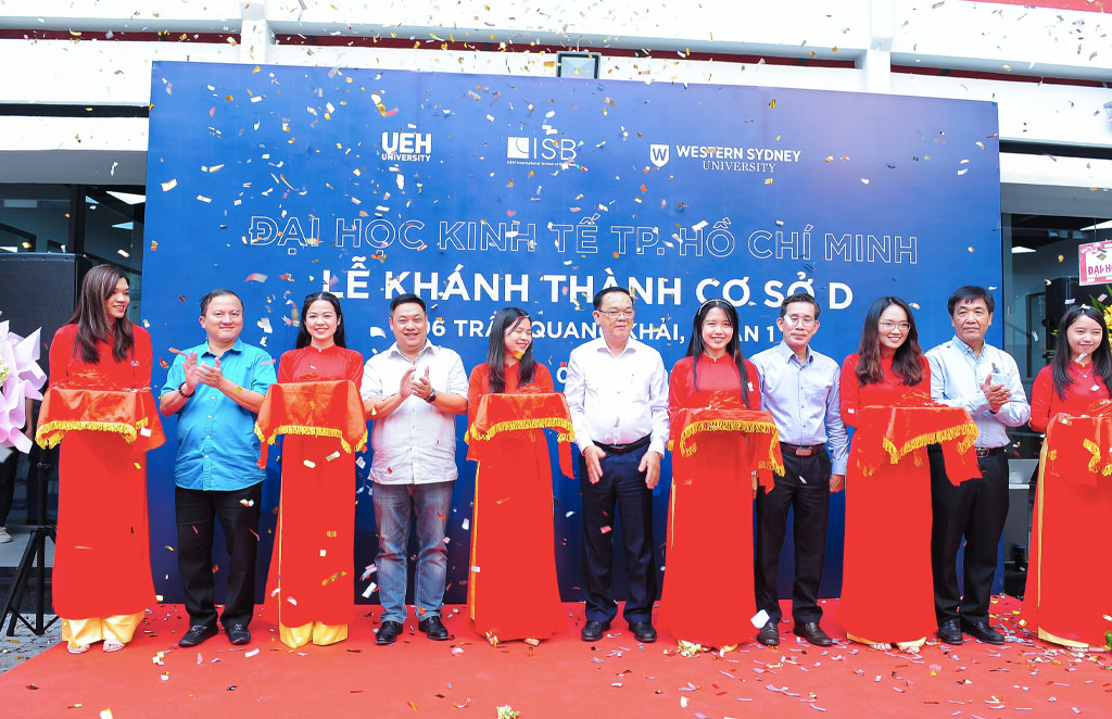 Đại học Kinh tế TP. Hồ Chí Minh tổ chức lễ khánh thành Cơ sở D - Trần Quang Khải