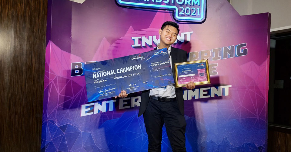 Lê Minh Triết - Quán quân National Champion L’Oreal Brandstorm 2021