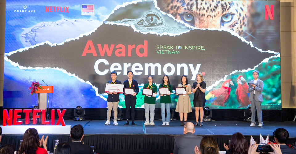 Quỳnh Anh - Á Quân cuộc thi Speak to Inspire 2022, Youth Speech Category.
