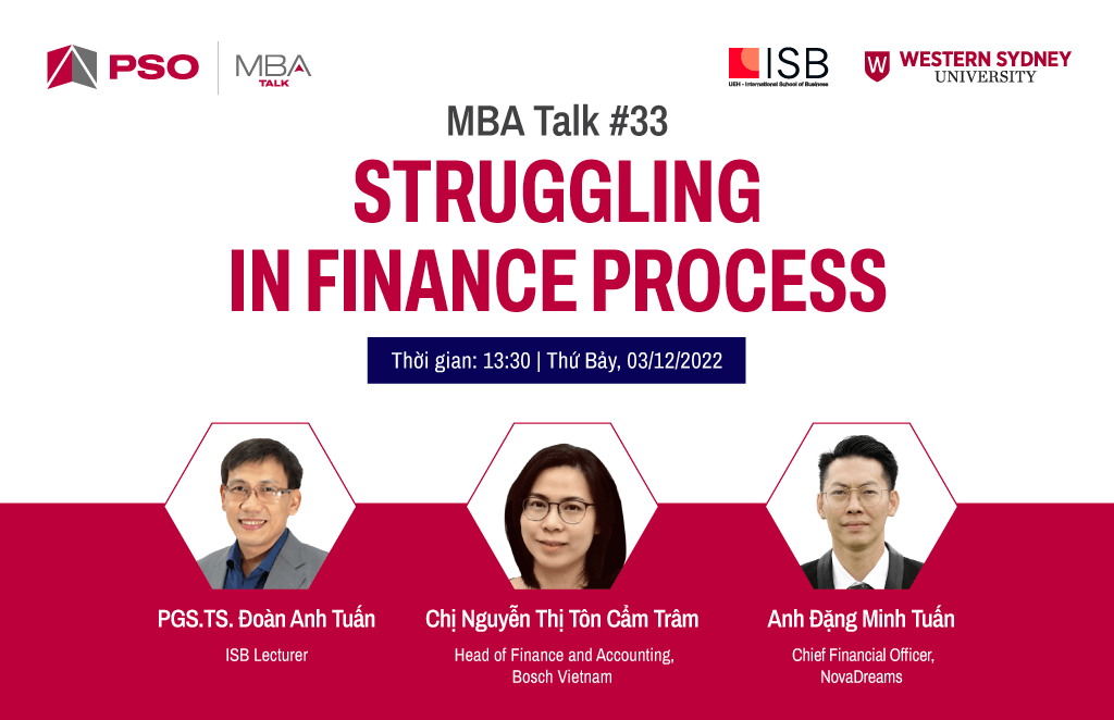 MBA Talk #33: Struggling in Finance Process