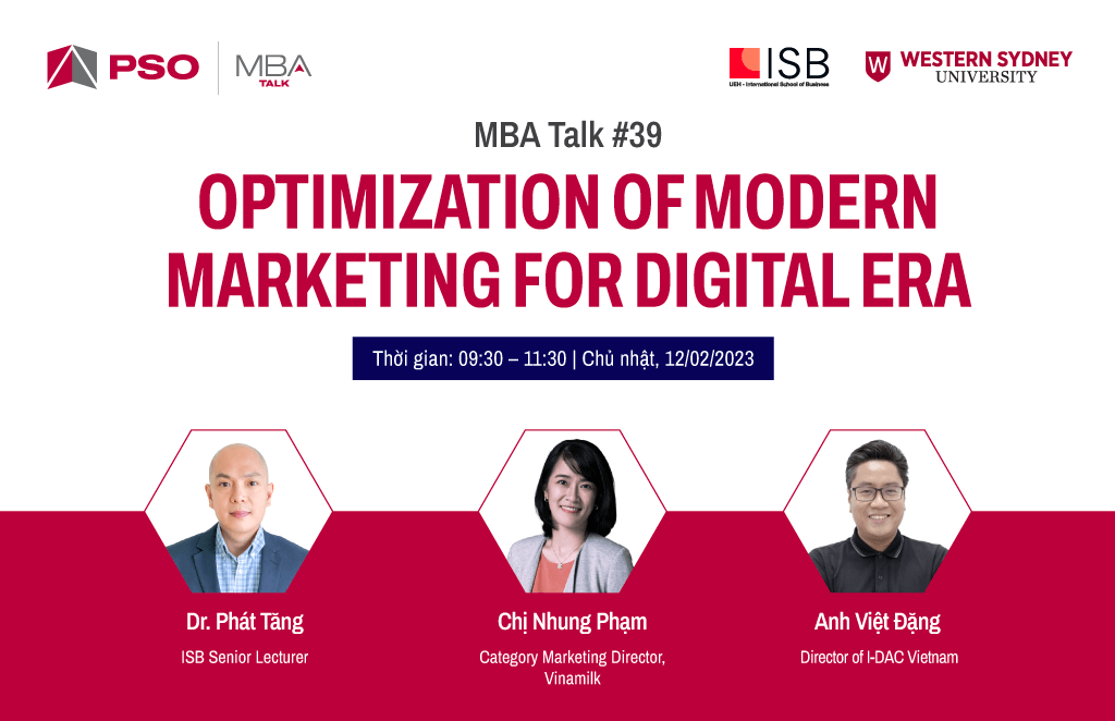 MBA Talk #39: Optimization of modern marketing for digital era