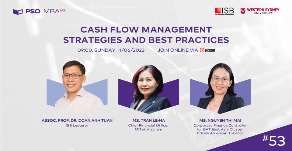 MBA Talk #53: Cash flow management – Strategies and best practices