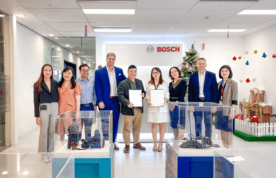 Lễ ký kết hợp tác chiến lược giữa Viện ISB và Bosch Việt Nam