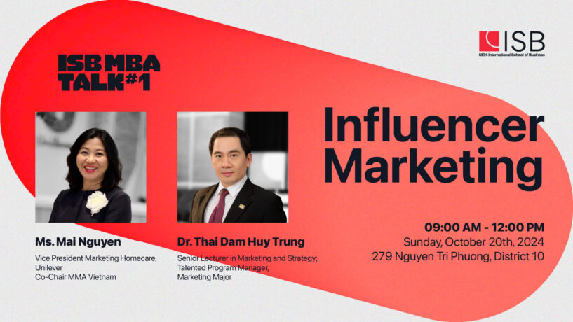 ISB MBA Talk #1: Influencer Marketing