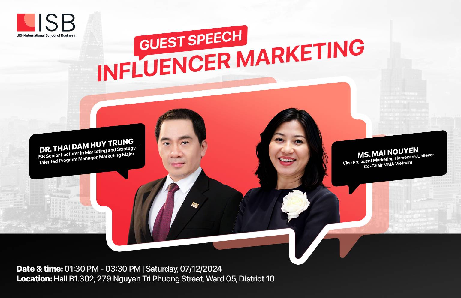 ISB Guest Speech: Influencer Marketing